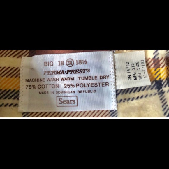 Upcycled Vtg Flannel Shirt with Cowboy Appliqué - Picture 7 of 7